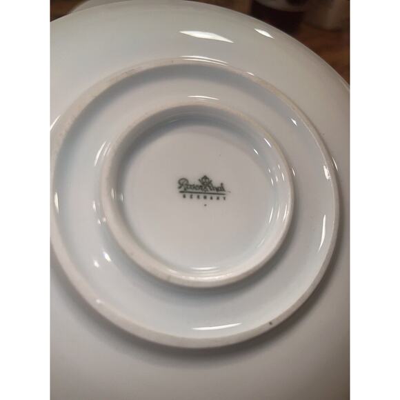 RARE Rosenthal-Continental China Crystalline Blue GRAVY BOAT + UNDER PLATE EXC!! - Picture 6 of 7